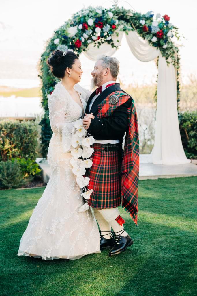 unique elopement photo