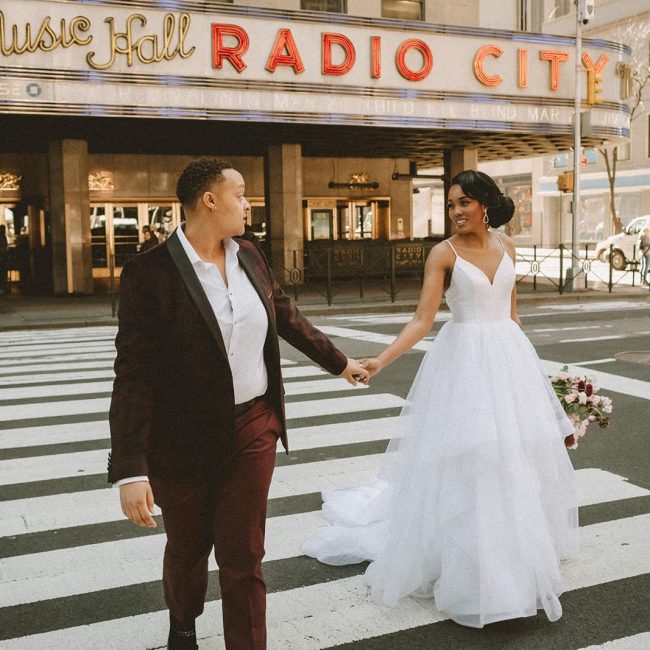 jade and shaina by radio city after eloping