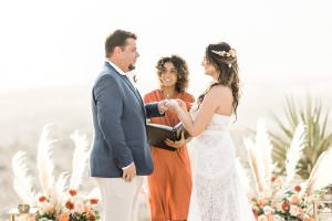 couple getting married at red rock canyon