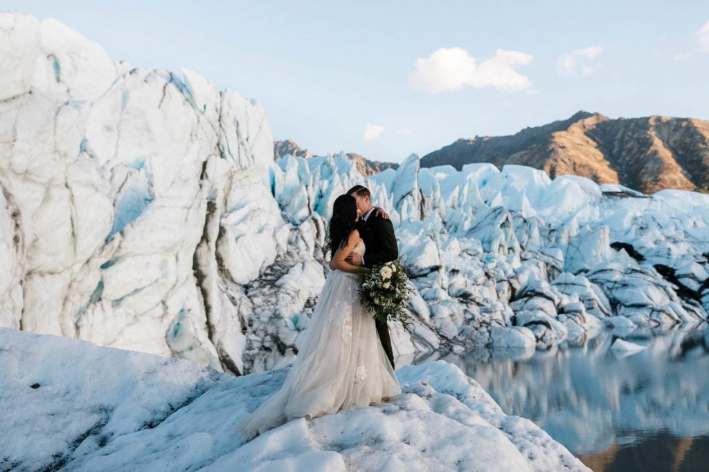 Wedding at Glacier Bay Alaska