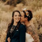 same sex brides at wedding