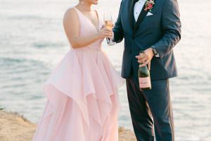 mike and rosio vow renewal by water